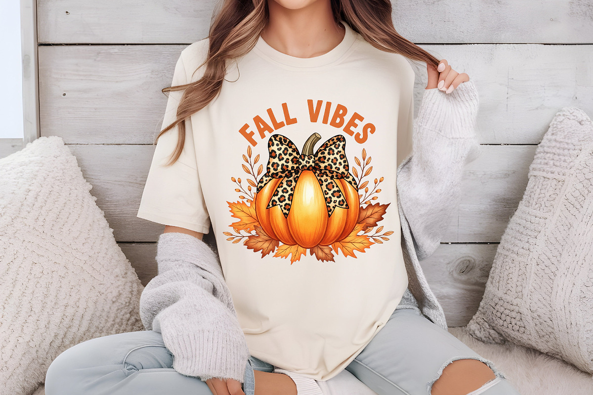 Fall Vibes Halloween Pumpkin Png, an Illustration by Libby Wishes (Photo 5 of 6)