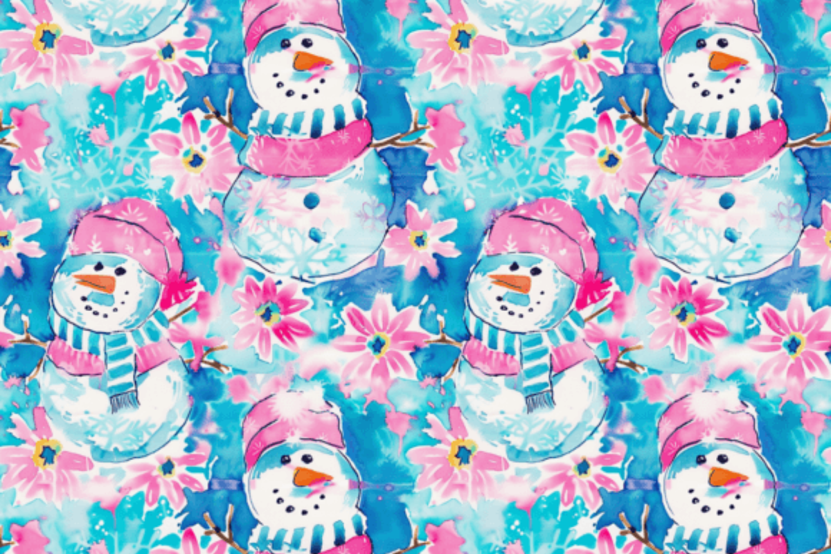 Preppy Christmas Seamless Patterns, an Illustration by DigitalDesignCollect (Photo 3 of 4)