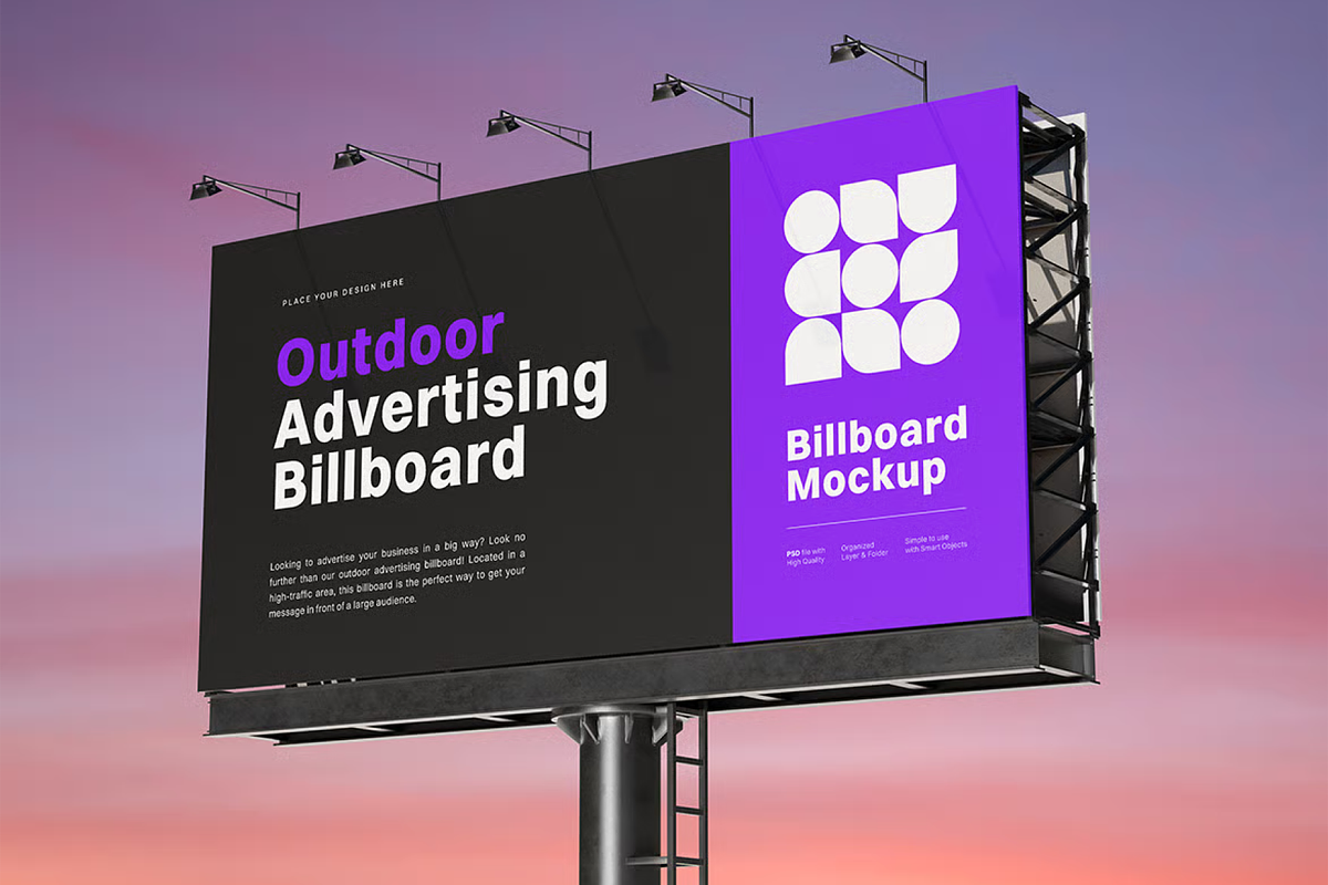 Urban Billboard Mockup, an Advertising Mockup by graphicsauce (Photo 3 of 4)