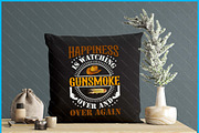 Happiness Is Watching Gun-Smoke SVG, a Graphic by Creativeusart (Thumbnail 3 of 4)