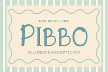 Pibbo – Handwritten Font