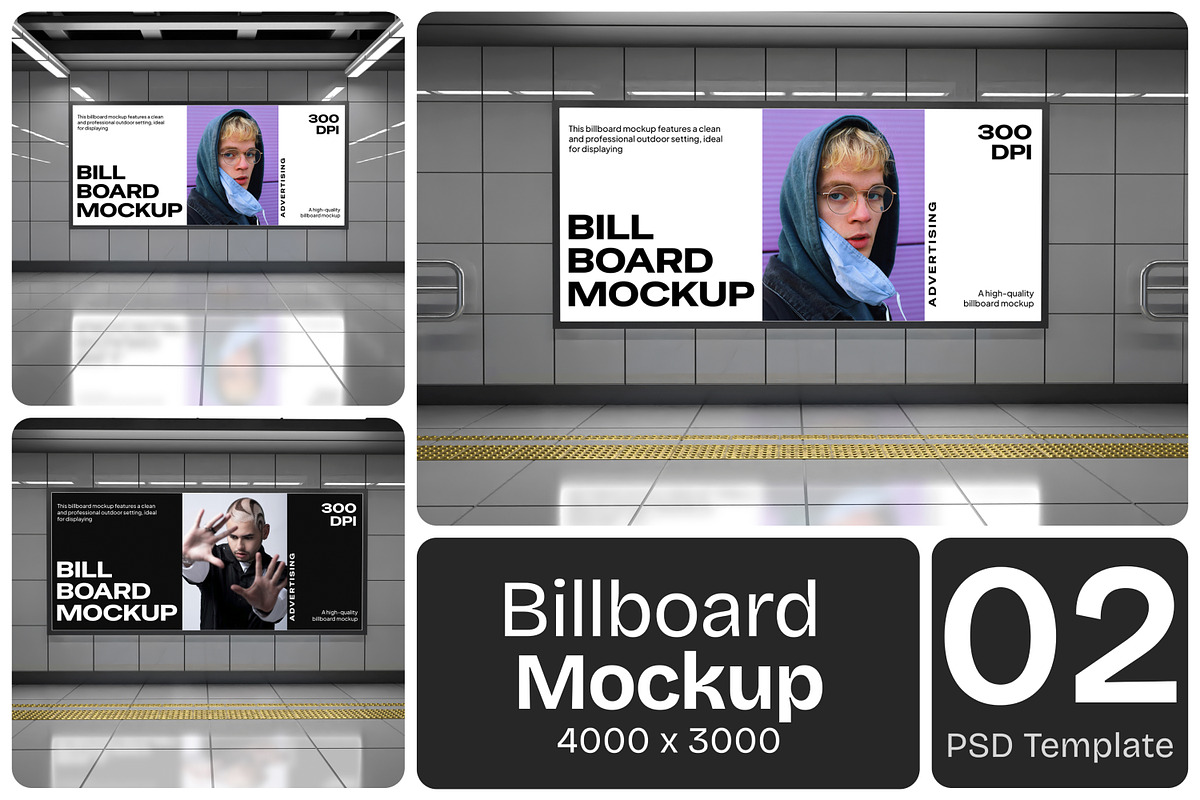 Billboard Mockup, an Advertising Mockup by Permadi Creative