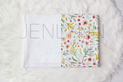 Minky Blanket Mockup FlatLay #4 PSD, a Product Mockup by JENLYNN Stock Shop (Thumbnail 1 of 4)