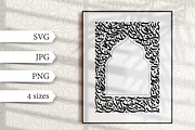 Arabic calligraphy arch design, a Decorative Illustration by Artemieva Kateryna (Thumbnail 1 of 5)