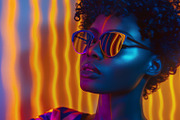 109 Fashion models in sunglasses, a Beauty & Fashion Photo by Handmadefont (Thumbnail 22 of 113)