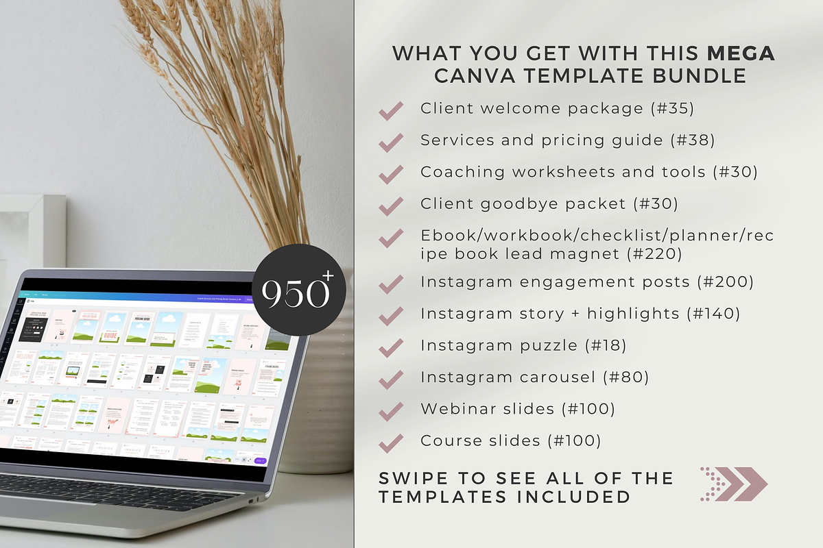 Coaching Business Templates - Canva, a Social Media Template by Designs by Darowan (Photo 2 of 10)