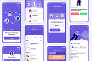 Queezy - Quiz App Mobile UI Kit, an UI Kit Template by dhuhacreative (Thumbnail 6 of 8)