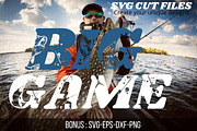 Big Game Fishing, Fishing font, a Font by Tattoo Worker Studio (Thumbnail 1 of 3)