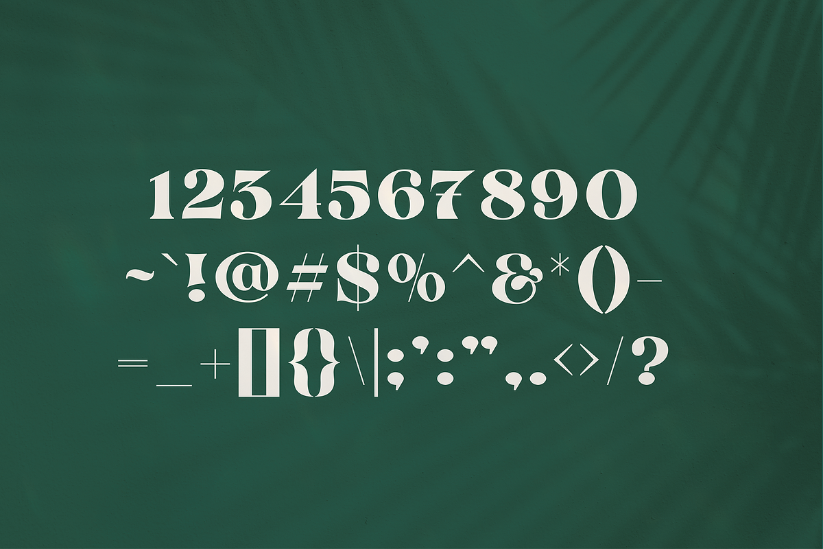 Antigua - Tropical Display, a Serif Font by HipFonts (Photo 6 of 11)