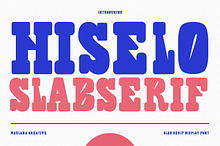 Hiselo Slab Serif Display Font