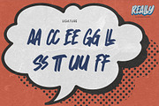 Really-All Caps Hand Drawn Typeface, a Sans Serif Font by Gassstype (Thumbnail 7 of 8)