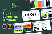 Brand Guidelines Template, a Presentation Template by Typefool's Shop (Thumbnail 1 of 11)
