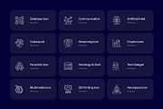 1700 Technology and Futuristic Icon, an Outline Icon by Prosymbols (Thumbnail 7 of 30)