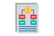 Financial Planning Flat Icon, a Duotone Icon by Pexelpy (Thumbnail 2 of 2)