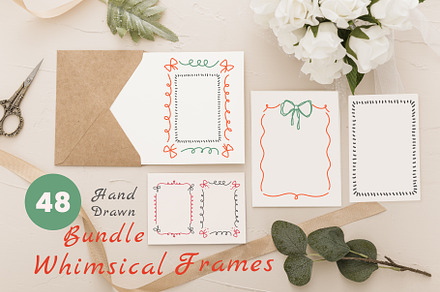 Whimsical Frames, an Object Graphic by Groovy Arts