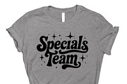 Specials Team Groovy Retro Typograph, an Object Graphic by Star Graphic Design (Thumbnail 6 of 12)