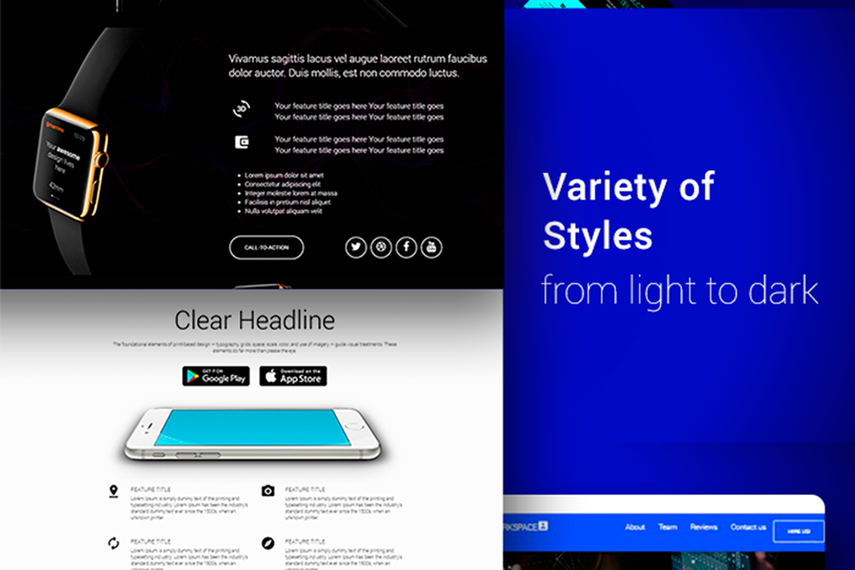 10 ready-made Bootstrap Templates, a Bootstrap Template by Bootstraptor (Photo 4 of 15)