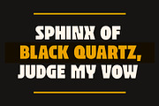 New Release Sale! Rigour Display, a Sans Serif Font by Haäfe & Haph (Thumbnail 3 of 6)