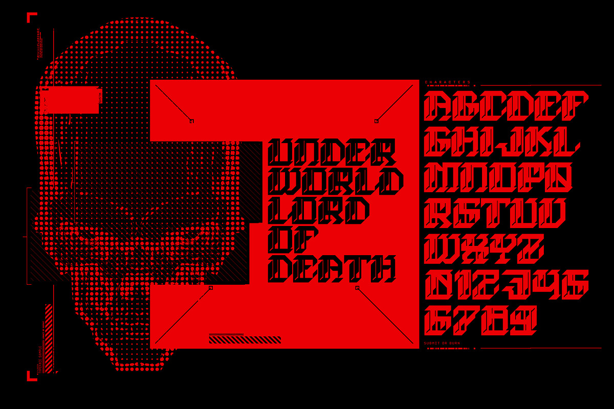 MICTIAN, a Font by Hydro74 (Photo 3 of 4)