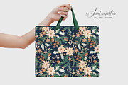 Christmas Botanicals Repeat Print, a Pattern Graphic by SirenaArt (Thumbnail 19 of 21)