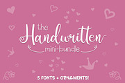 The Handwritten Mini Bundle, a Script Font by Kristy Hatswell (Thumbnail 1 of 25)