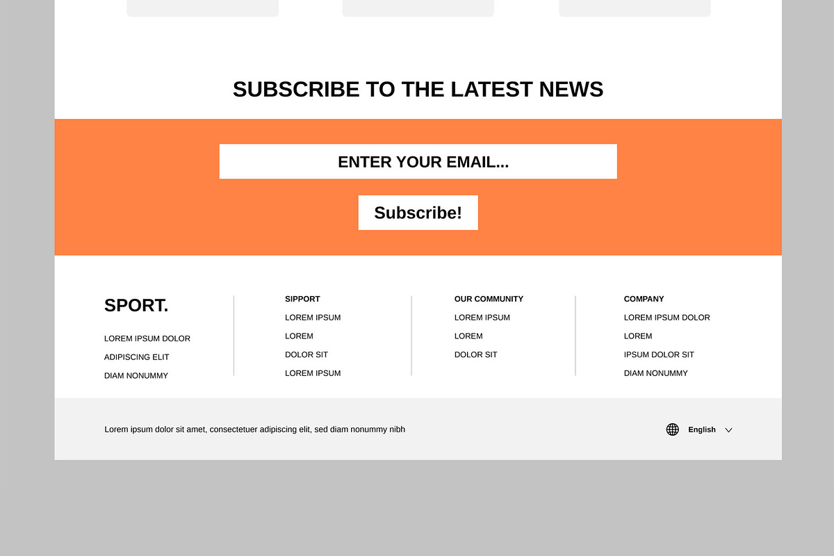 Sports Landing Page, a Landing Page Template by CreativeShaper (Photo 5 of 5)