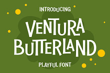 Joyful Font - Ventura Butterland