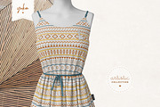 Aztec Pattern • • BUNDLE, a Pattern Graphic by Yuka Baby (Thumbnail 4 of 9)