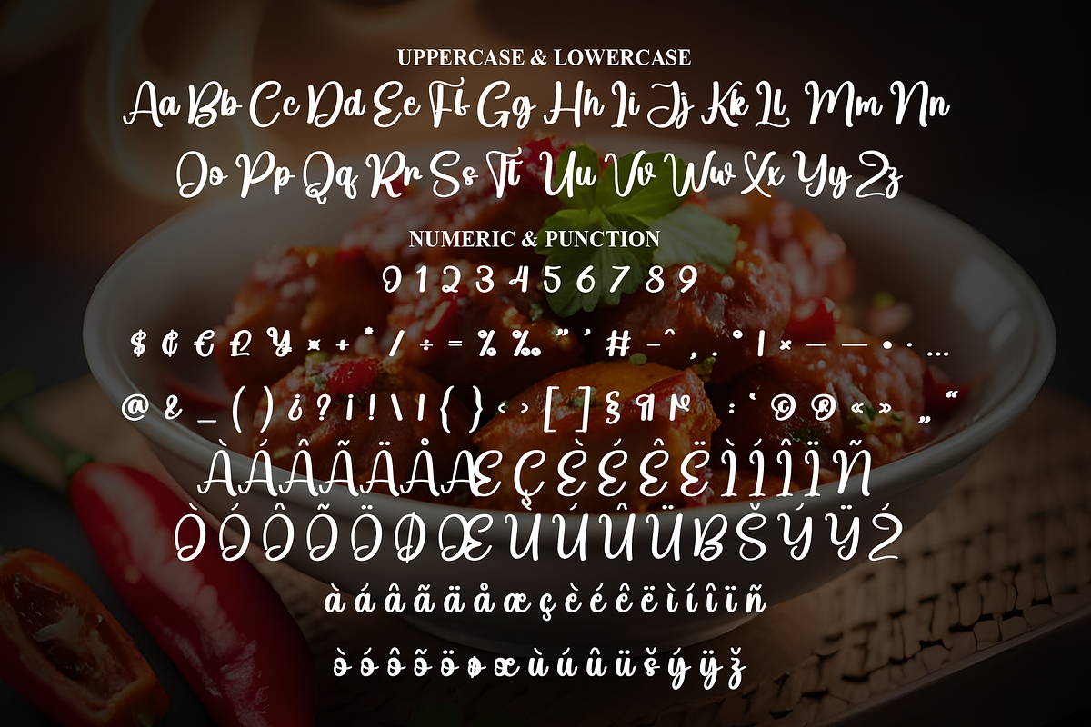 Spicy Chicken | Script Font, a Handwritten Font by Scratchones