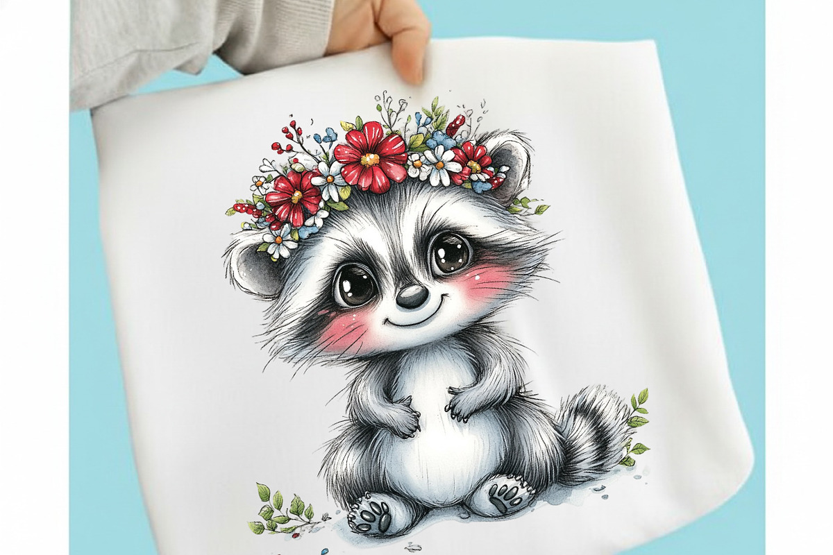 Cute Safari Animals Clipart, an Illustration by designcity5 (Photo 3 of 5)