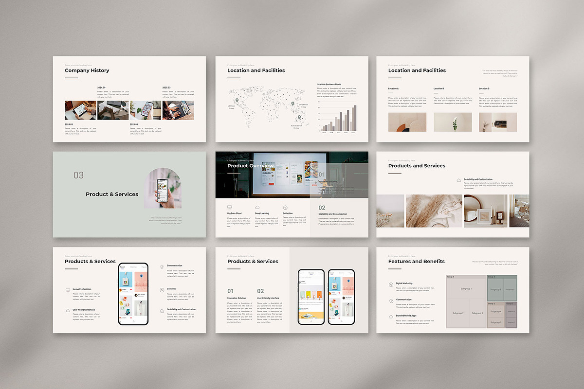 Canva Business Plan Presentation, a Presentation Template by CreativityForest (Photo 5 of 12)