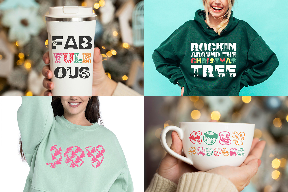 The Merry Xmas Font Bundle, a Handwritten Font by WADLEN (Photo 8 of 10)