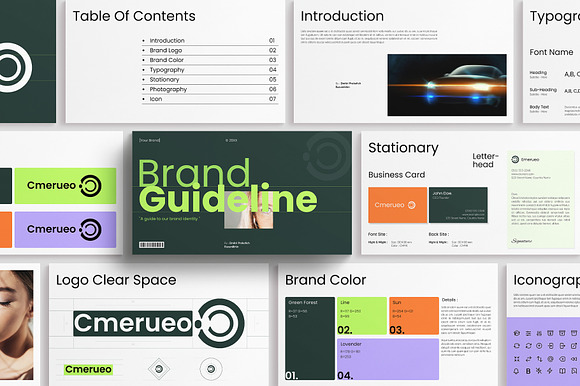 Brand Guideline Presentation preview 5