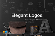 70 Elegant Logos (Extended License), a Branding & Logo Template by William Hansen (Thumbnail 1 of 4)