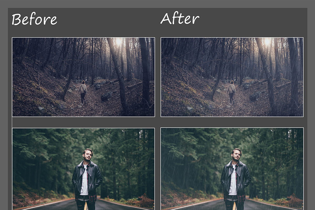 36 Fog and Rain Overlays, a Layer Style Add-On by Eldamar Studio (Photo 2 of 5)