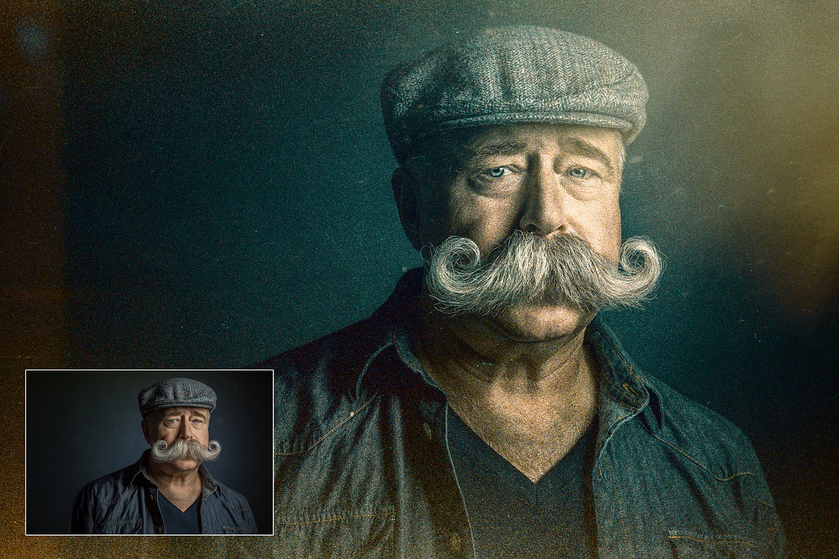 Vintage Film Grain Photo Effect, an Action Add-On by liptouse (Photo 6 of 8)