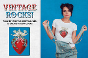 Vintage Valentine Illustrations, an Illustration by French Kiss Collections (Thumbnail 8 of 13)