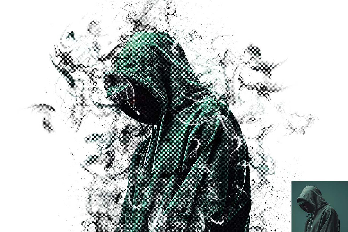 Liquid Smoke Dispersion Photoshop, an Action Add-On by Studio Retouch (Photo 3 of 12)