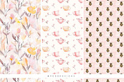 Spring Is Here. Pink Edition., a Seasonal Illustration by PeDe Designs (Thumbnail 12 of 14)