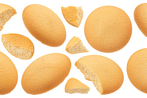 Falling sponge cakes, butter cookies, a Food & Drink Photo by Max Lashcheuski