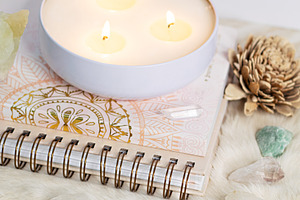 Light Pink Journal Stock Image 19, a Business Photo by Coral Antler