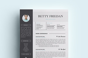 Web Designer Resume Template/ CV, a Resume Template by Resume21