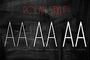 Rolan, a Sans Serif Font by Larin Type Co. (Thumbnail 3 of 9)