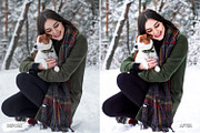 10 Snowy Delight Lightroom Presets, a Preset Add-On by LucaTheme (Thumbnail 7 of 9)