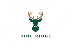 Pine Ridge Deer, a Branding & Logo Template by Logocreative