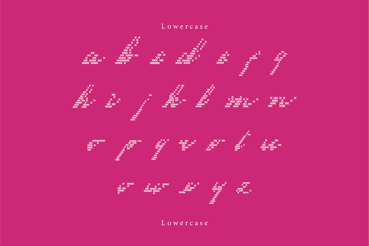 Vostriya | A Embroidery Script Font, a Handwritten Font by Berdansabersama (Photo 4 of 9)