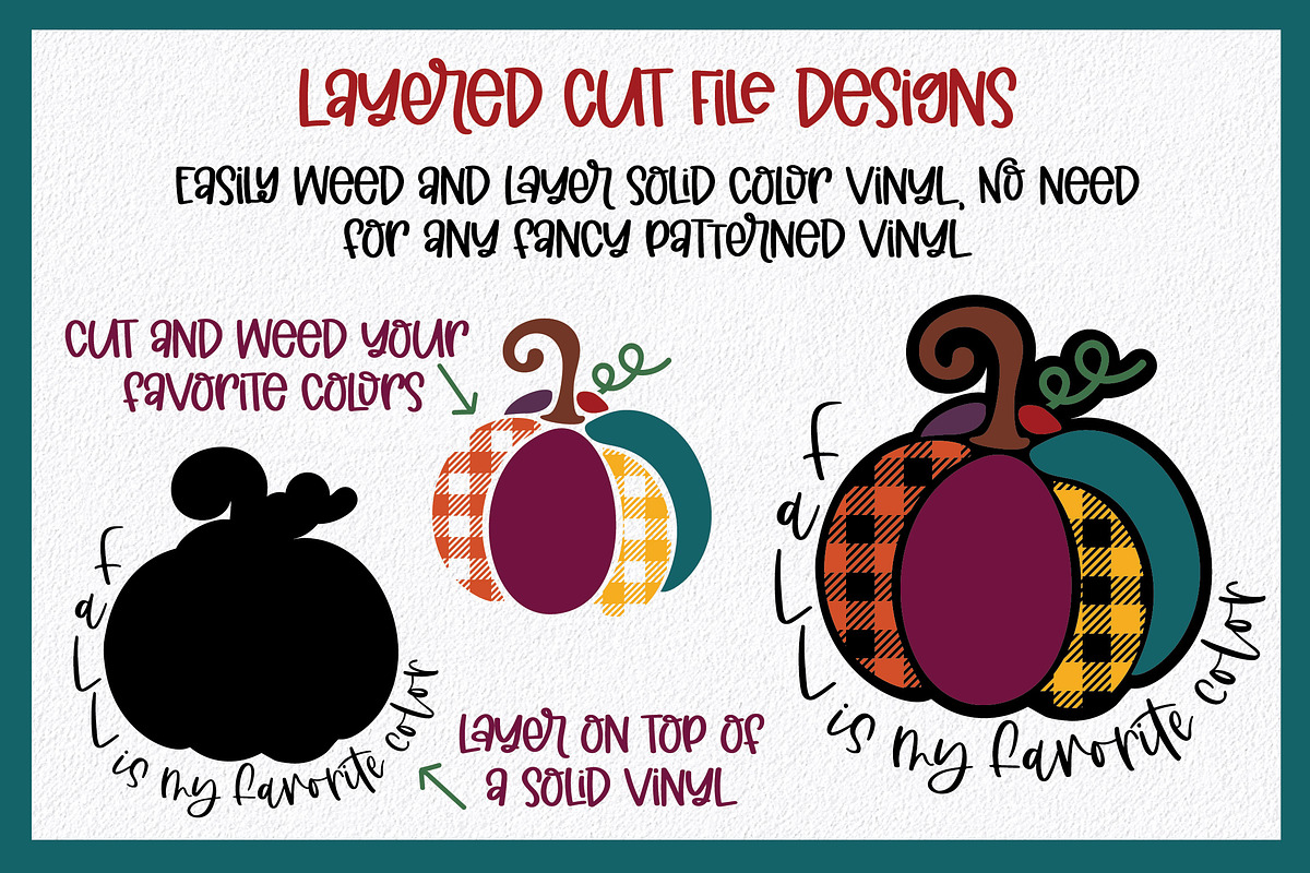 Fall Layered SVG Bundle, an Illustration by OldMarket Designs (Photo 2 of 13)