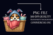 Funny Animals Clipart PNG Bundle, an Illustration by Libby Wishes (Thumbnail 4 of 7)