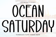 Ocean Saturday, a Script Font by InermediaSTUDIO (Thumbnail 1 of 8)