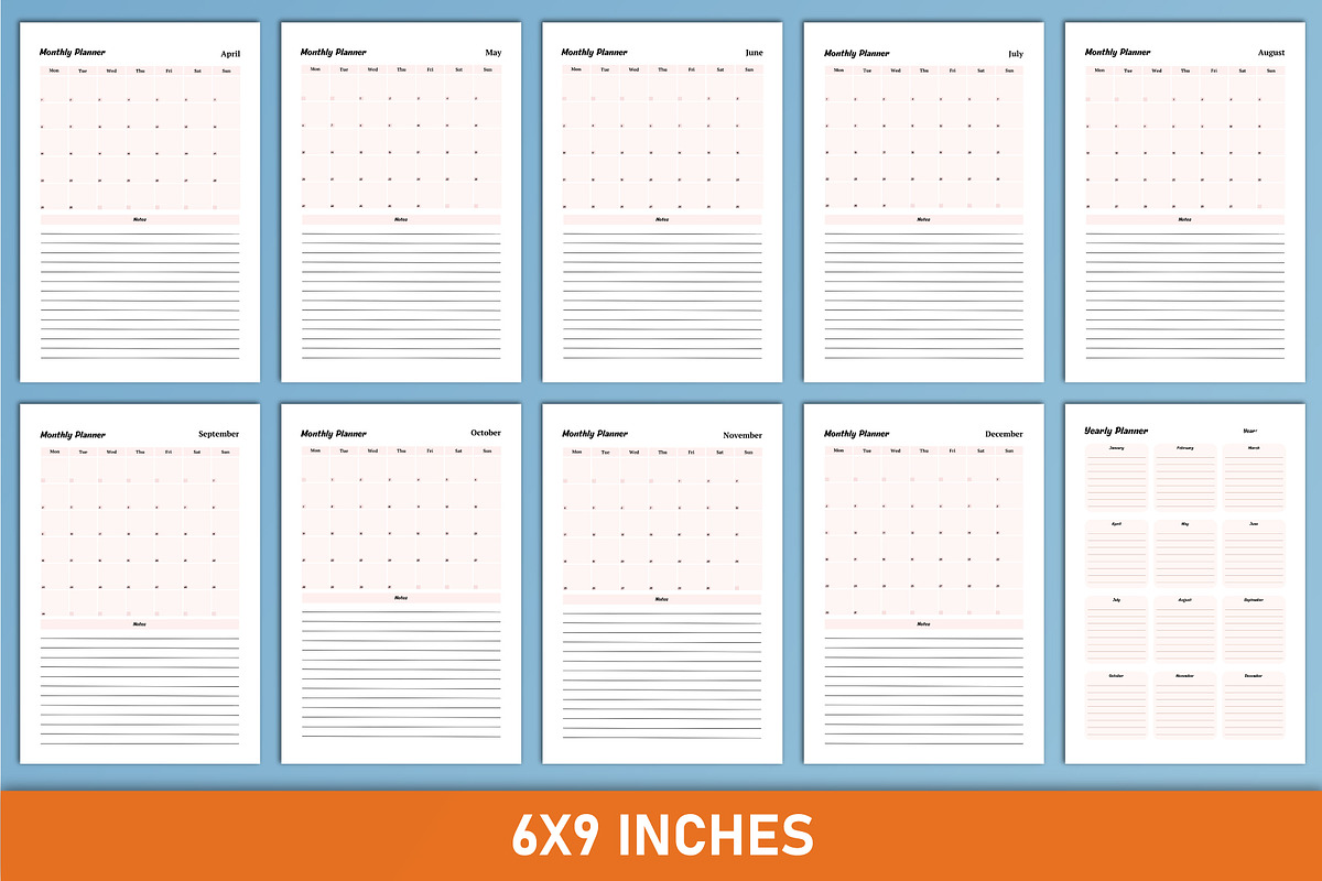 Editable 2024 Planner Canva Interior